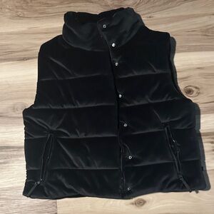 Avia Black Ribbed Vest